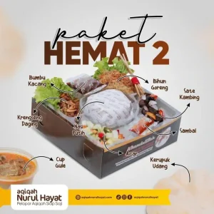 Paket Hemat 2 Aqiqah Nurul Hayat