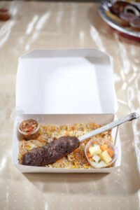 Nasi Mandhi Kabab Sapi